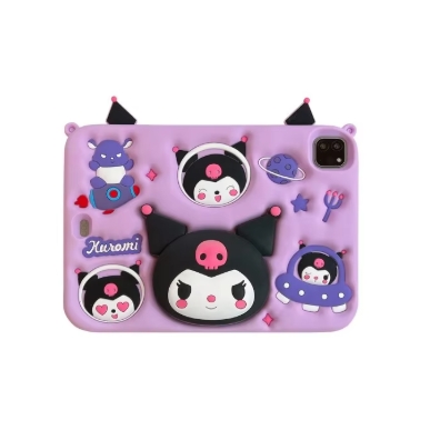 Silicone Kuromi Tablet Case